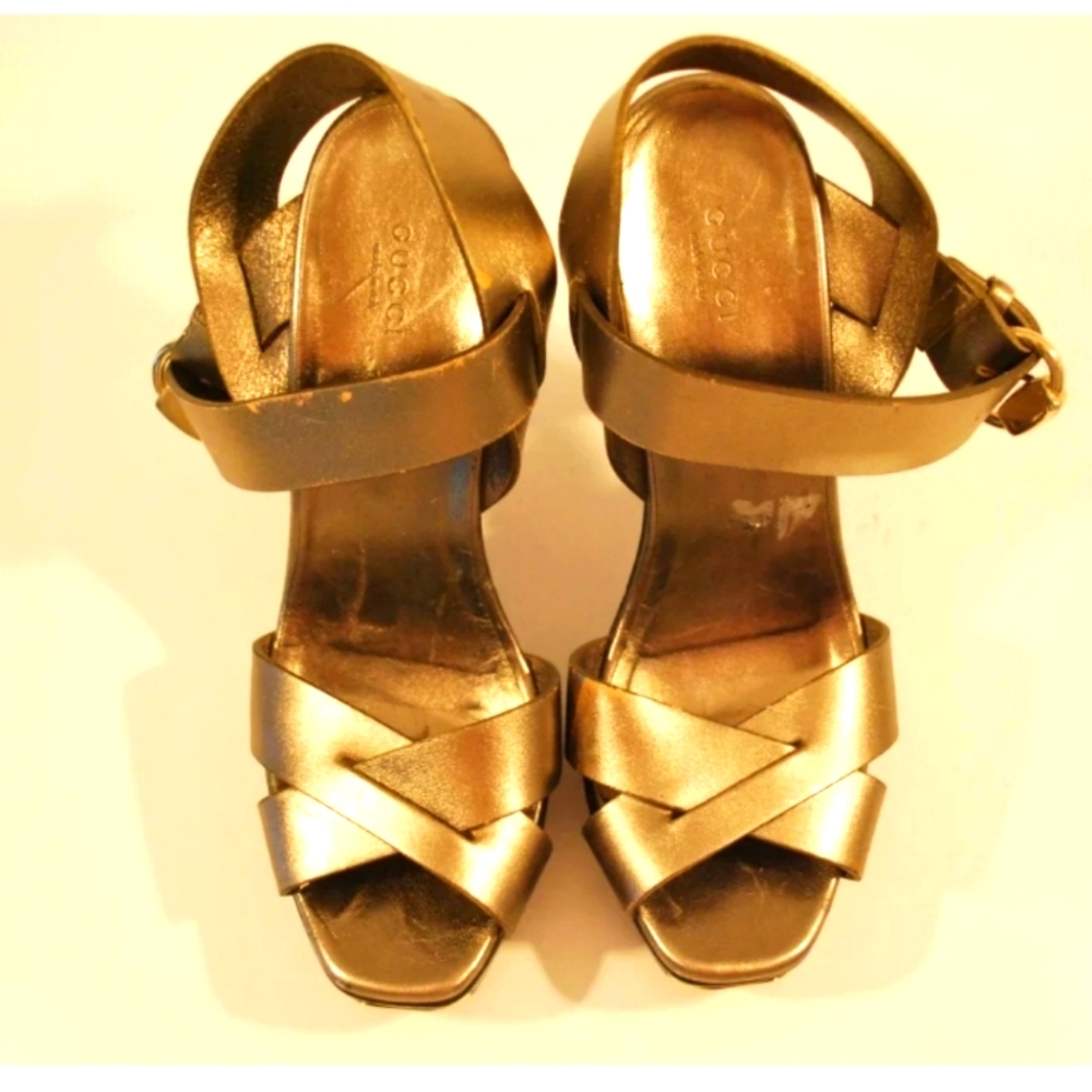 Authentic Gucci Leather Sandals